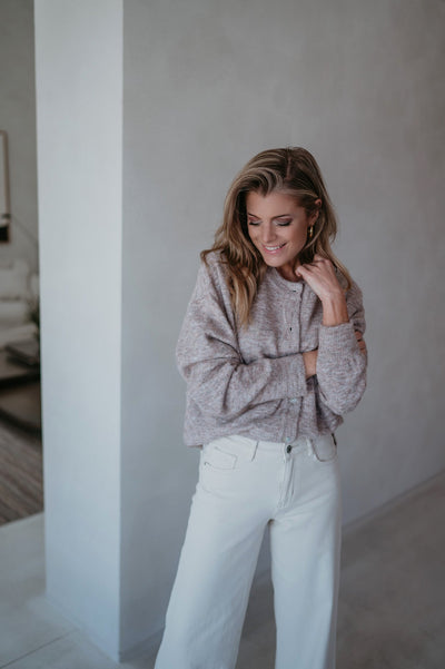 Cresco cardigan I Taupe - Wild Souls by JV® - Cardigans