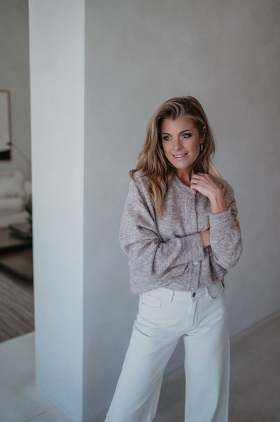 Cresco cardigan I Taupe - Wild Souls by JV® - Cardigans