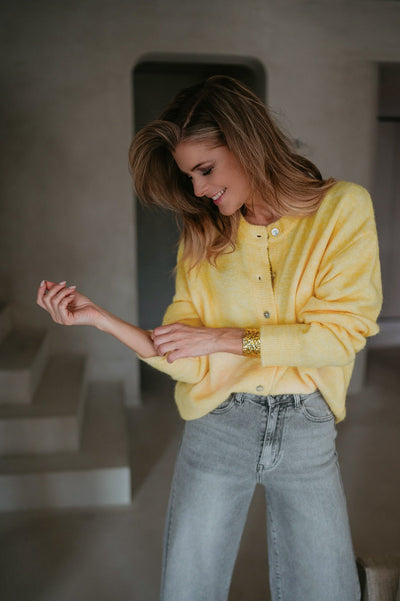 Cresco cardigan I Yellow - Wild Souls by JV® - Cardigans