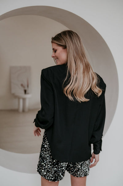 Crevine blouse I Black - Wild Souls by JV® - Blouses