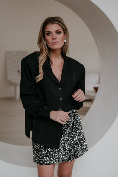 Crevine blouse I Black - Wild Souls by JV® - Blouses