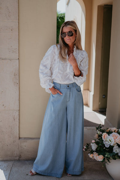 Crosta trousers I Light Blue - Wild Souls by JV® - Trousers