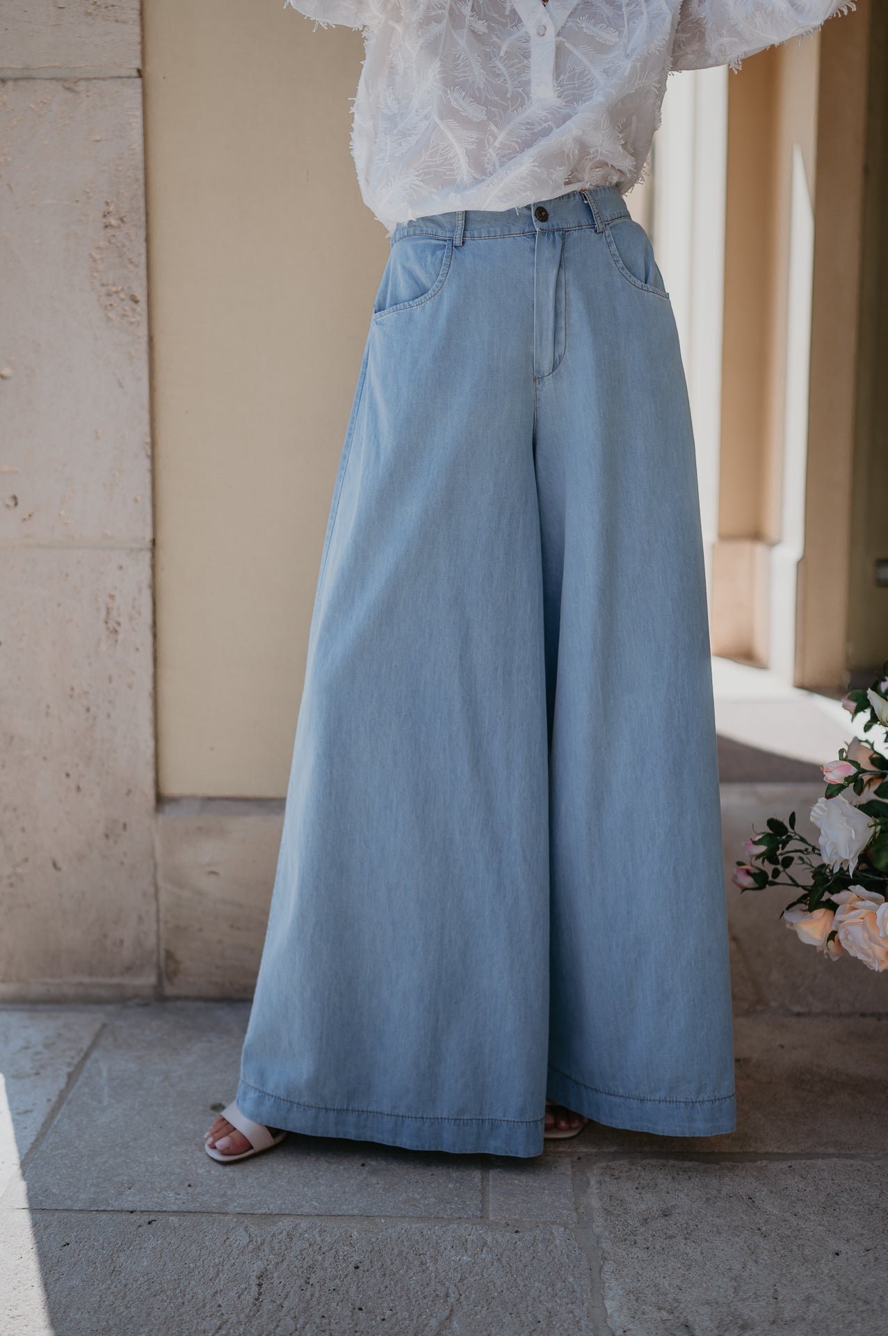 Crosta trousers I Light Blue - Wild Souls by JV® - Trousers