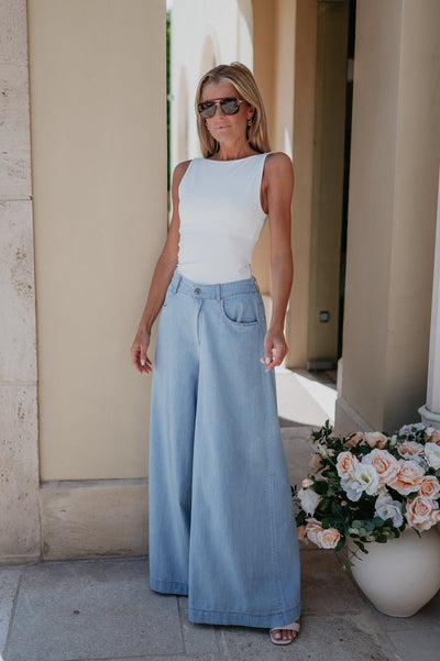 Crosta trousers I Light Blue - Wild Souls by JV® - Trousers