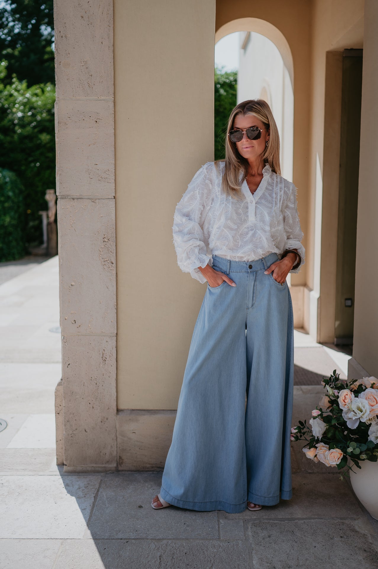 Crosta trousers I Light Blue - Wild Souls by JV® - Trousers