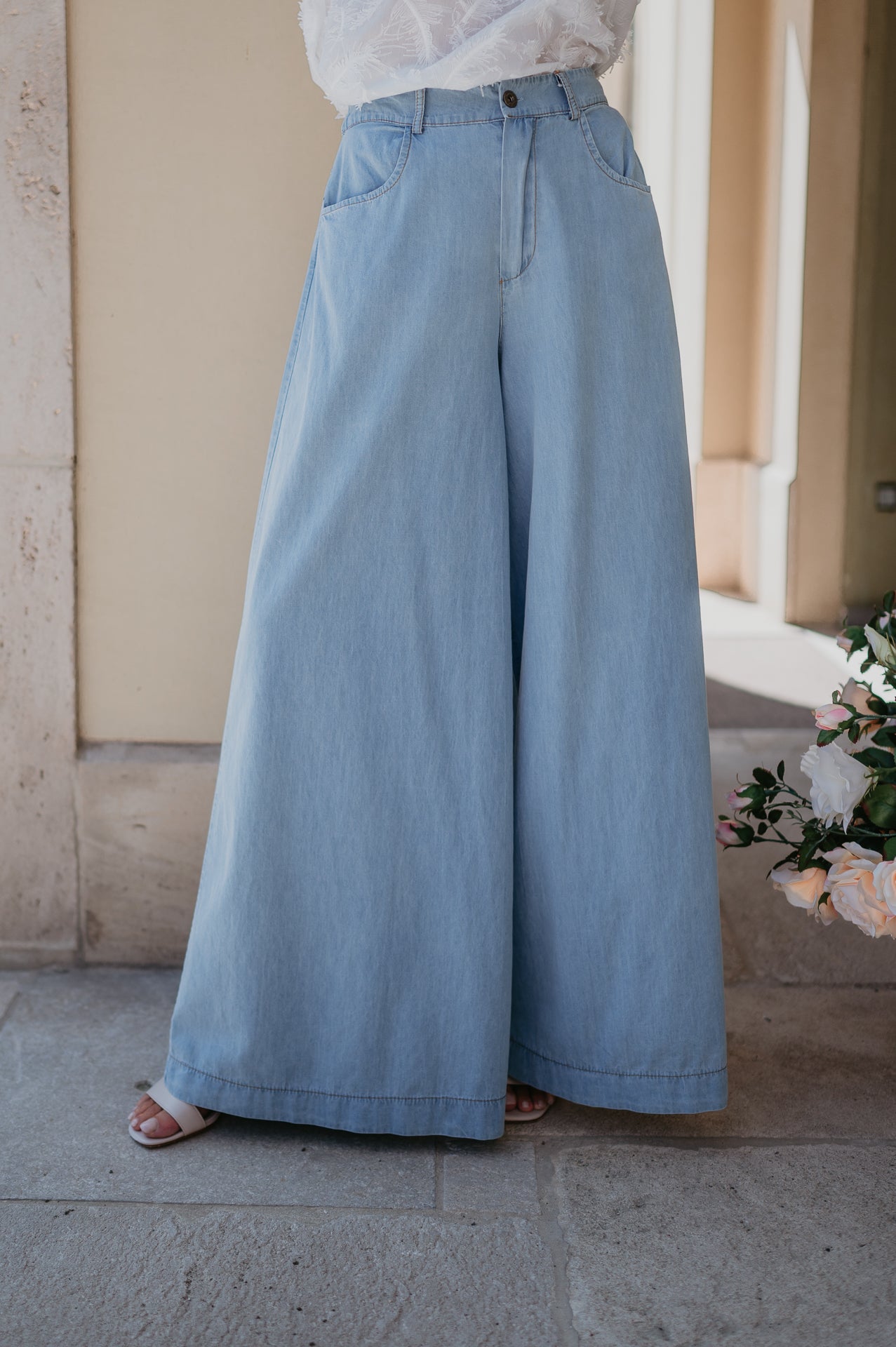 Crosta trousers I Light Blue - Wild Souls by JV® - Trousers