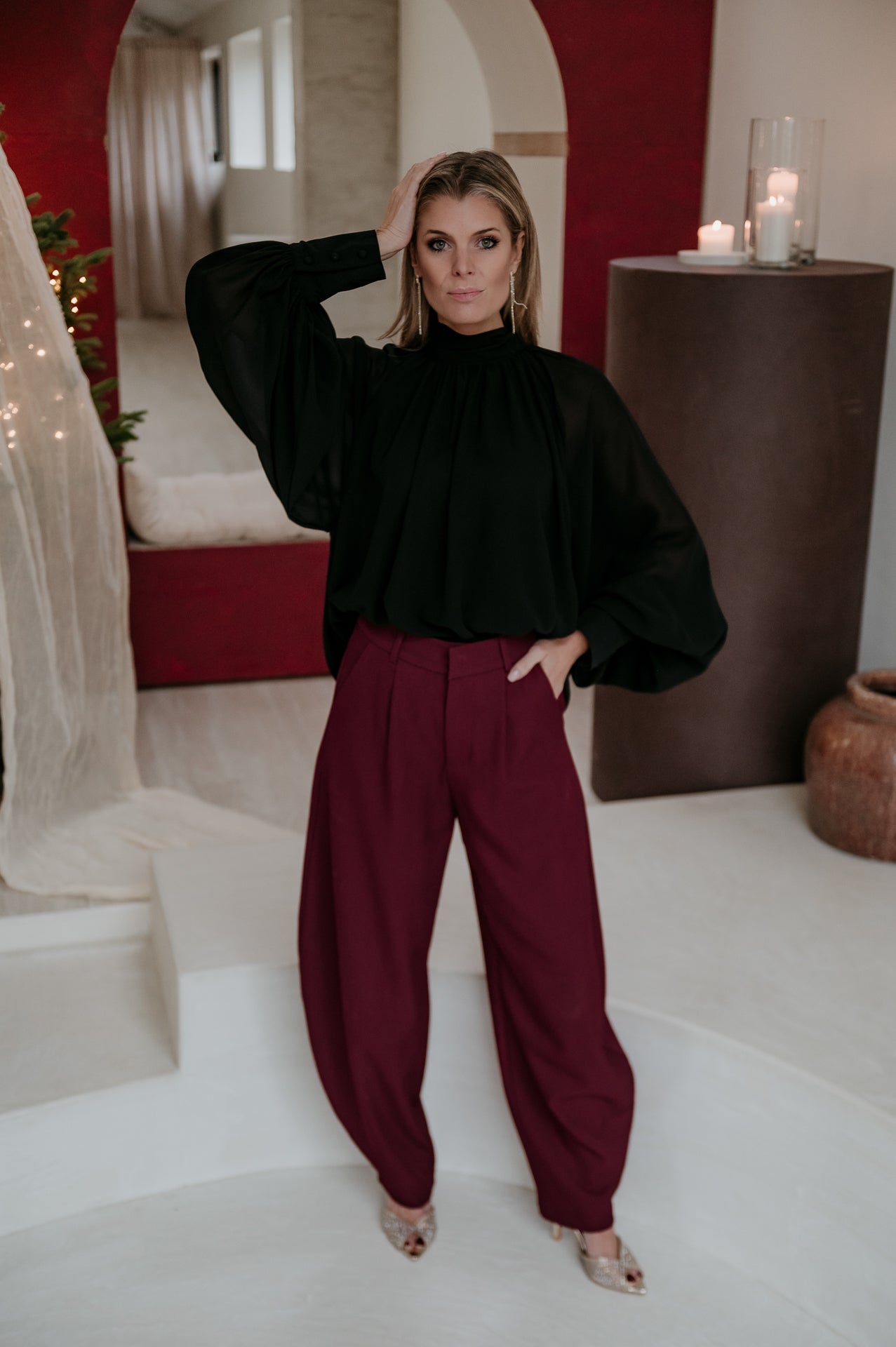 Crove blouse I Black - Wild Souls by JV® - Blouses