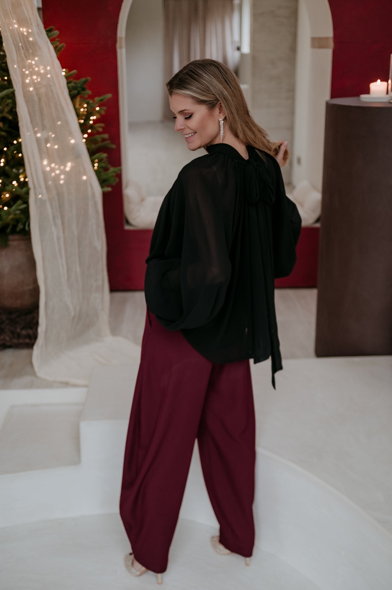 Crove blouse I Black - Wild Souls by JV® - Blouses