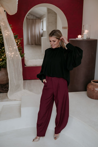 Crove blouse I Black - Wild Souls by JV® - Blouses