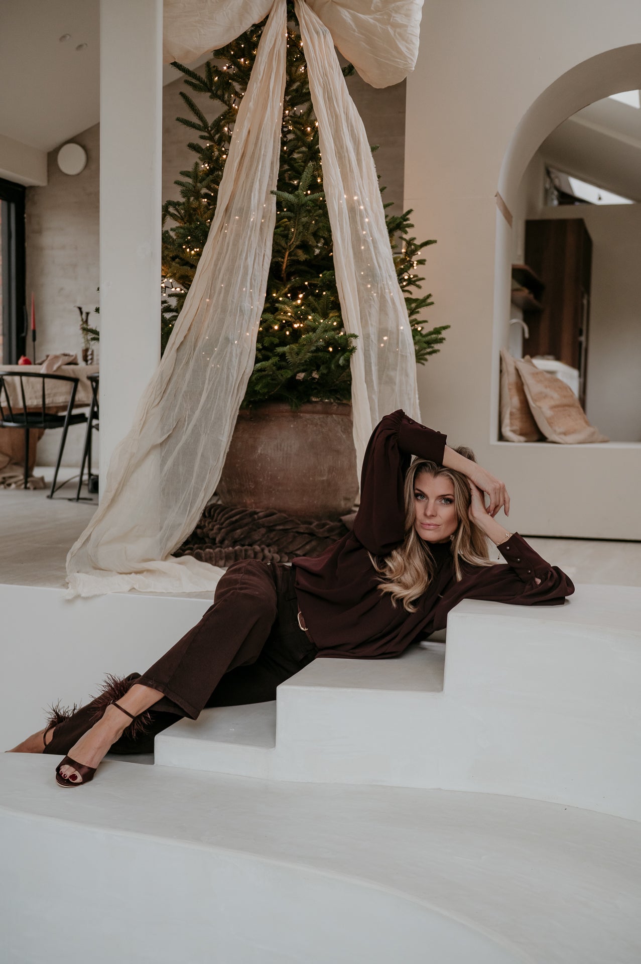 Crove blouse I Brown - Wild Souls by JV® - Blouses