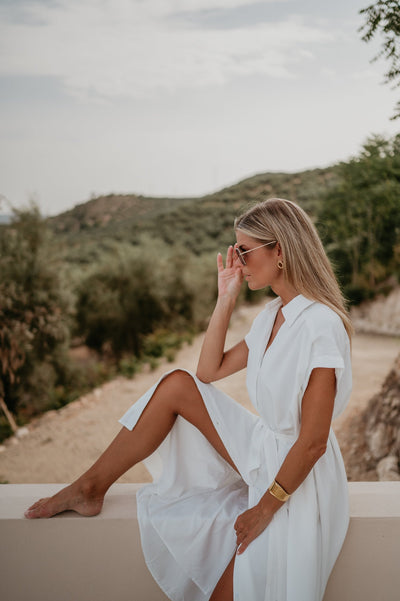 Cucina dress I White - Wild Souls by JV® - Dresses