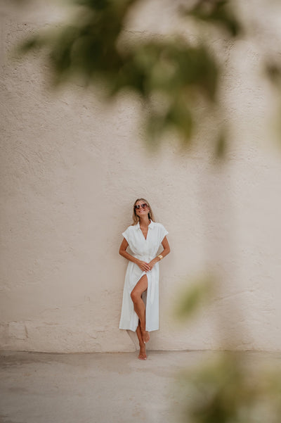 Cucina dress I White - Wild Souls by JV® - Dresses