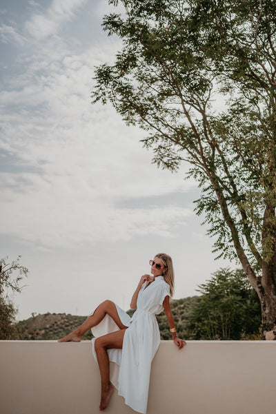 Cucina dress I White - Wild Souls by JV® - Dresses