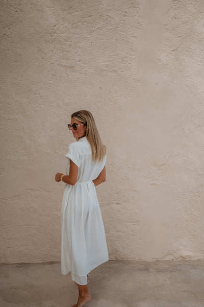 Cucina dress I White - Wild Souls by JV® - Dresses