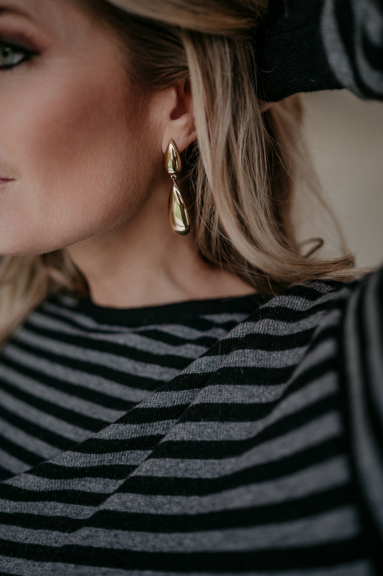 Cudi earrings I Gold - Wild Souls by JV® - 