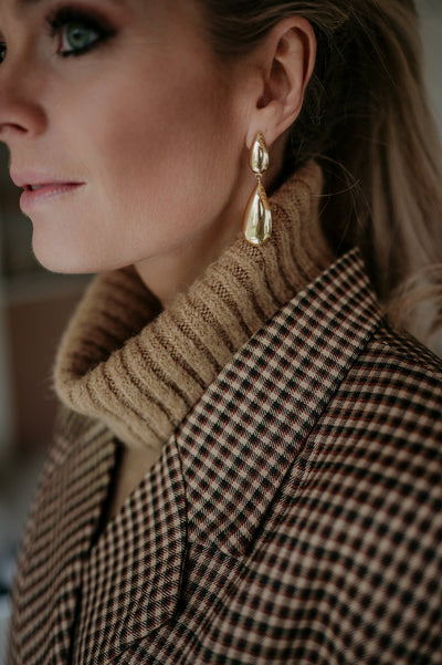 Cudi earrings I Gold - Wild Souls by JV® - 