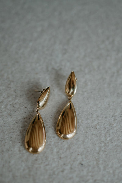 Cudi earrings I Gold - Wild Souls by JV® - 