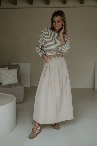 Cugina skirt I Beige - Wild Souls by JV® - Skirts
