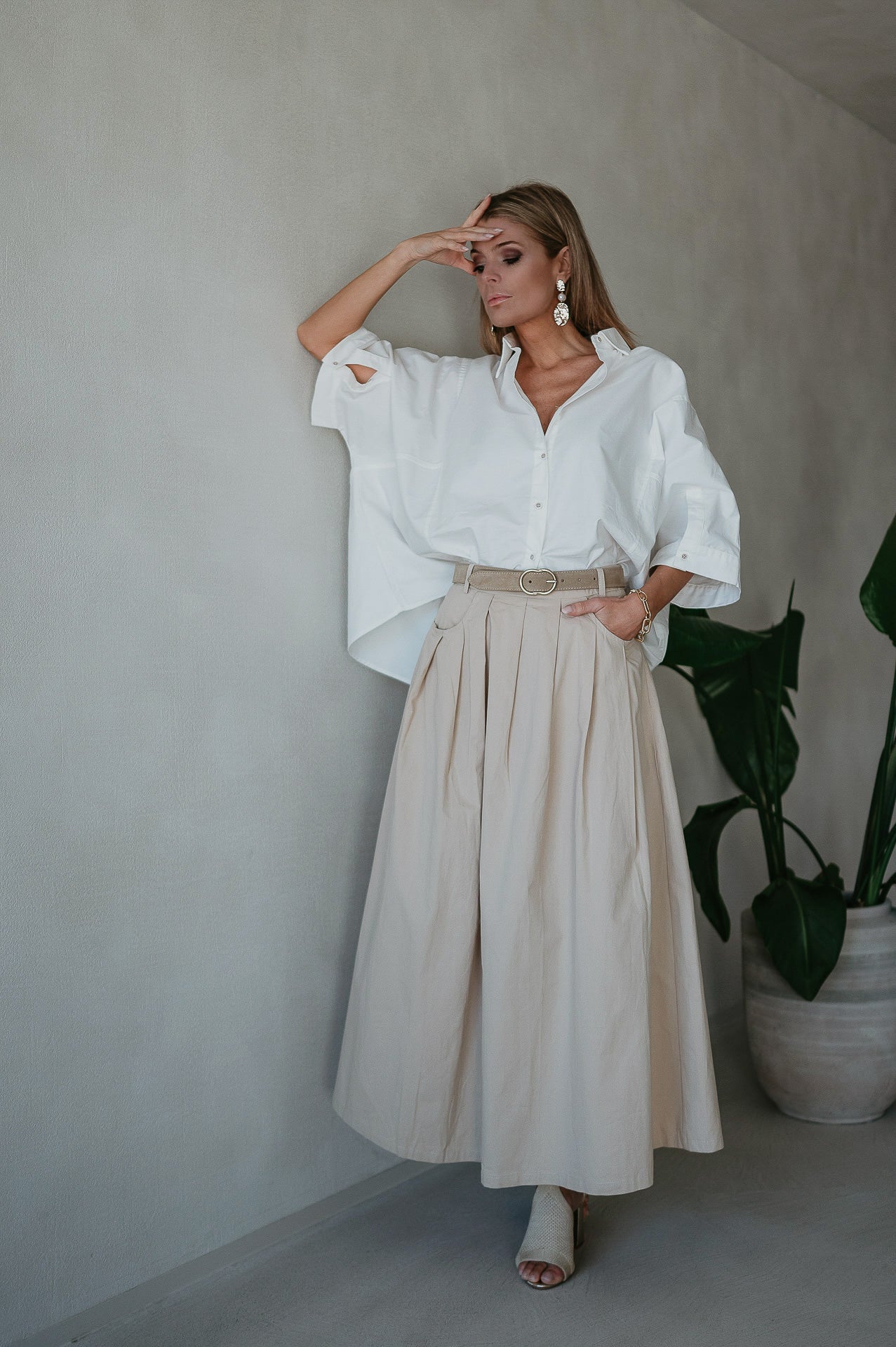 Cugina skirt I Beige - Wild Souls by JV® - Skirts