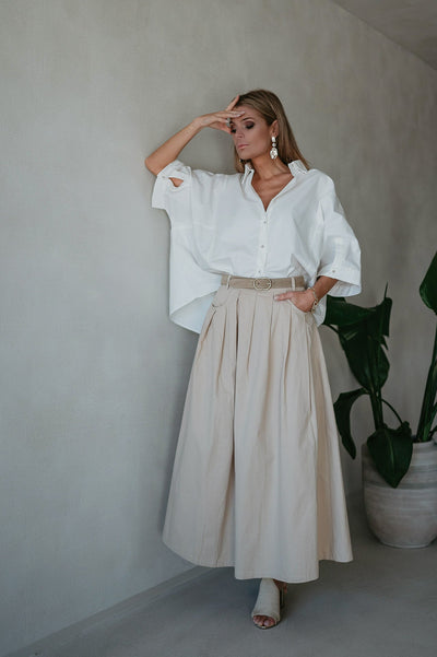 Cugina skirt I Beige - Wild Souls by JV® - Skirts