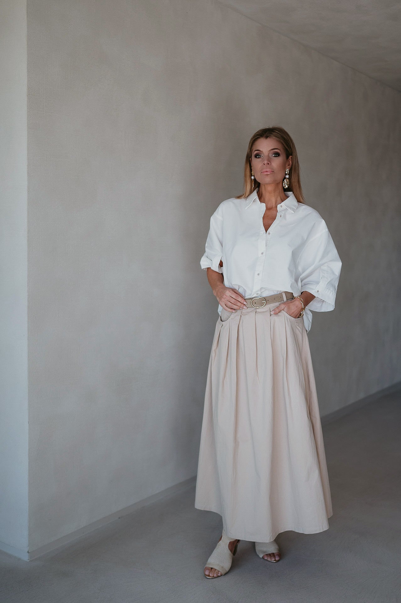 Cugina skirt I Beige - Wild Souls by JV® - Skirts