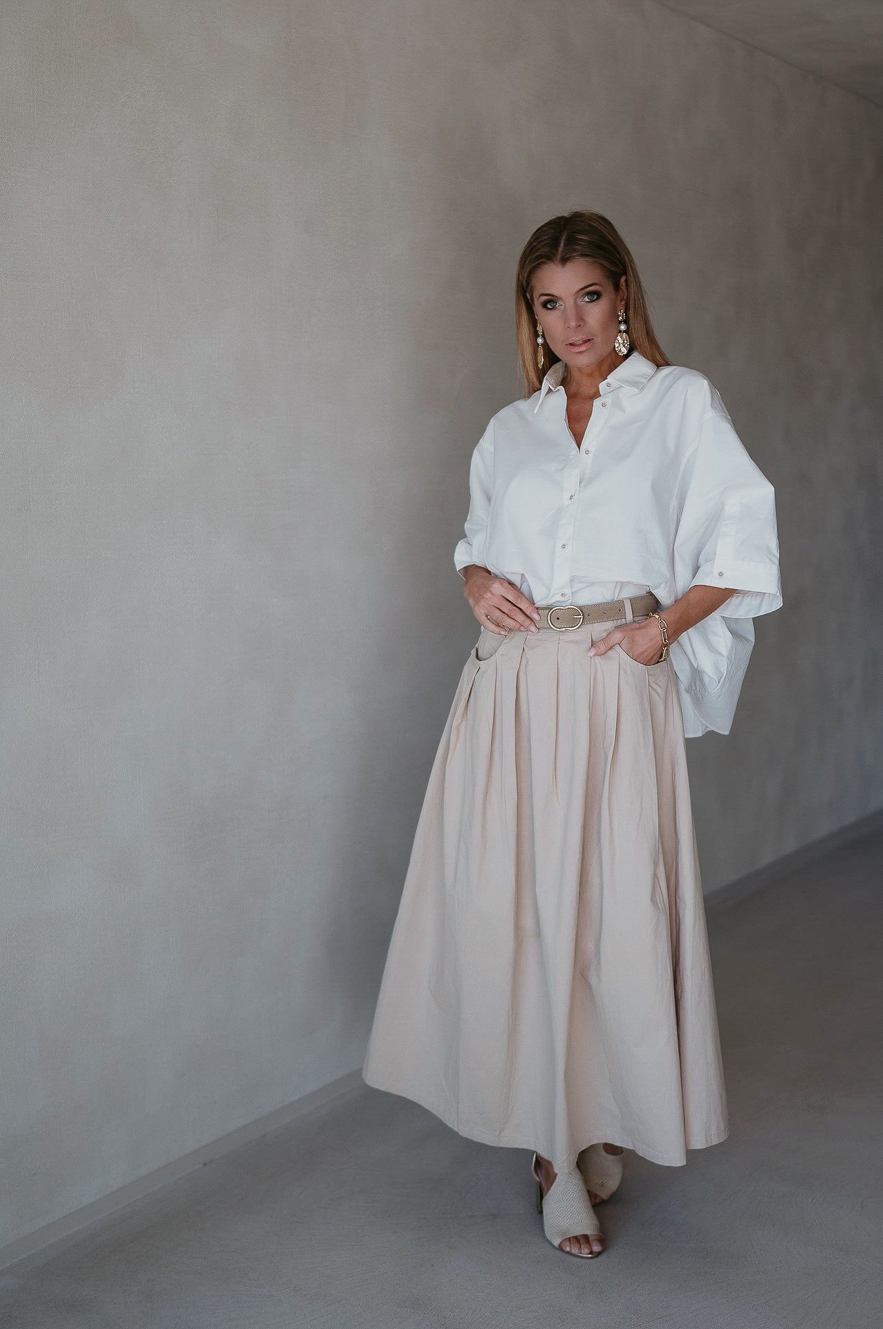 Cugina skirt I Beige - Wild Souls by JV® - Skirts
