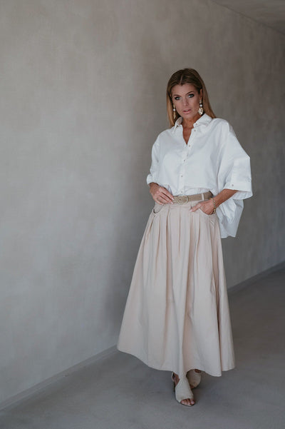 Cugina skirt I Beige - Wild Souls by JV® - Skirts