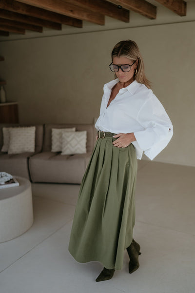 Cugina skirt I Khaki - Wild Souls by JV® - Skirts