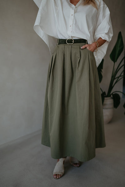 Cugina skirt I Khaki - Wild Souls by JV® - Skirts