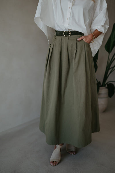Cugina skirt I Khaki - Wild Souls by JV® - Skirts