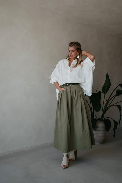Cugina skirt I Khaki - Wild Souls by JV® - Skirts
