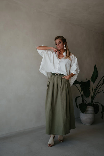 Cugina skirt I Khaki - Wild Souls by JV® - Skirts