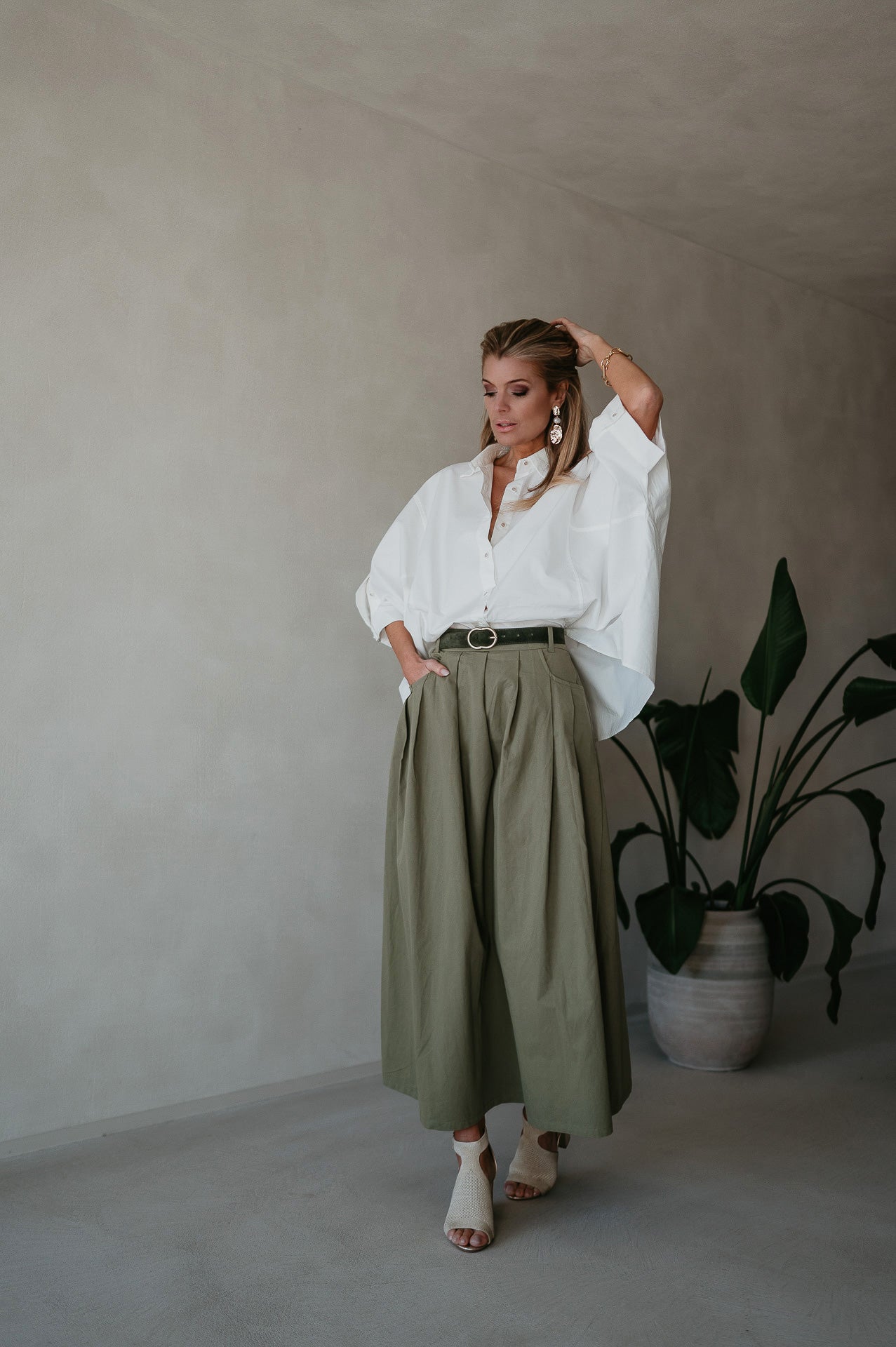 Cugina skirt I Khaki - Wild Souls by JV® - Skirts