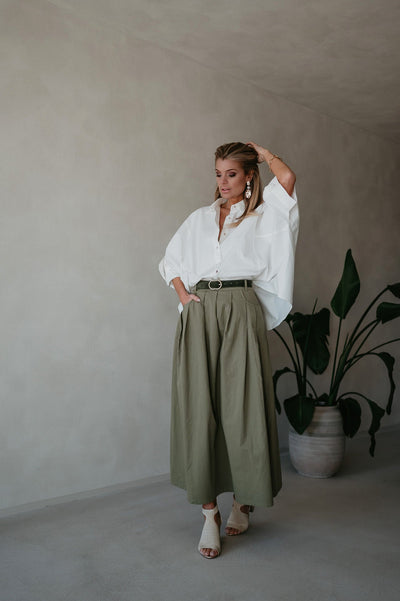 Cugina skirt I Khaki - Wild Souls by JV® - Skirts