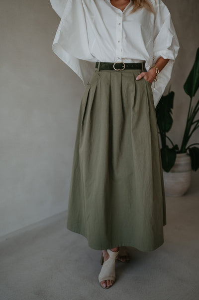 Cugina skirt I Khaki - Wild Souls by JV® - Skirts