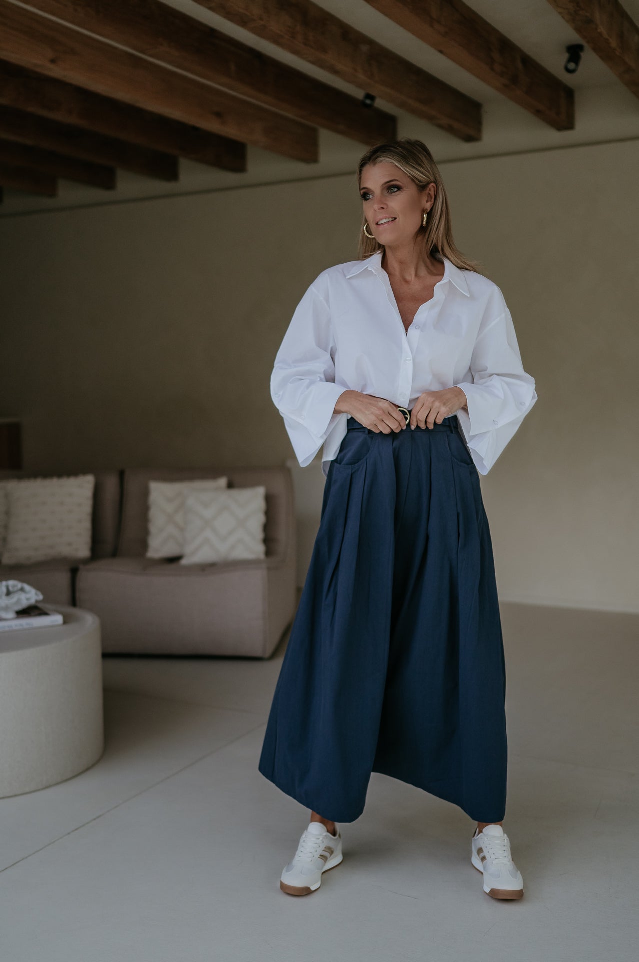 Cugina skirt I Navy Blue - Wild Souls by JV® - Skirts