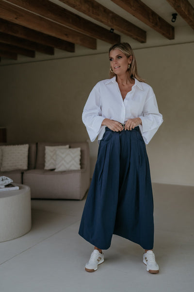 Cugina skirt I Navy Blue - Wild Souls by JV® - Skirts