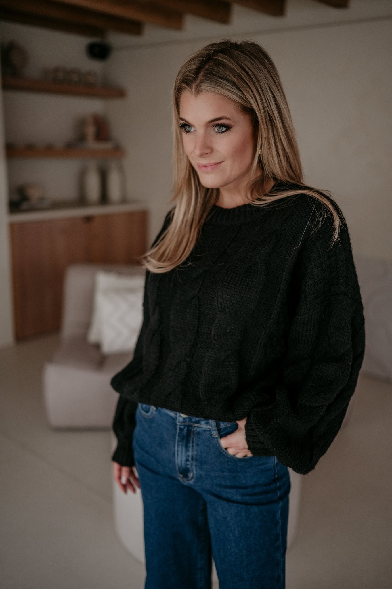 Cullare knit I Black - Wild Souls by JV® - Knits