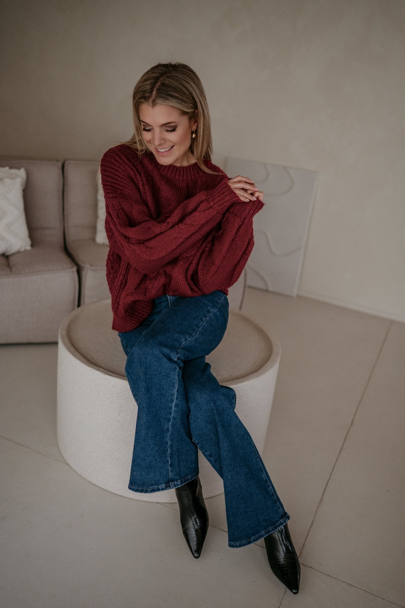 Cullare knit I Bordeaux - Wild Souls by JV® - Knits