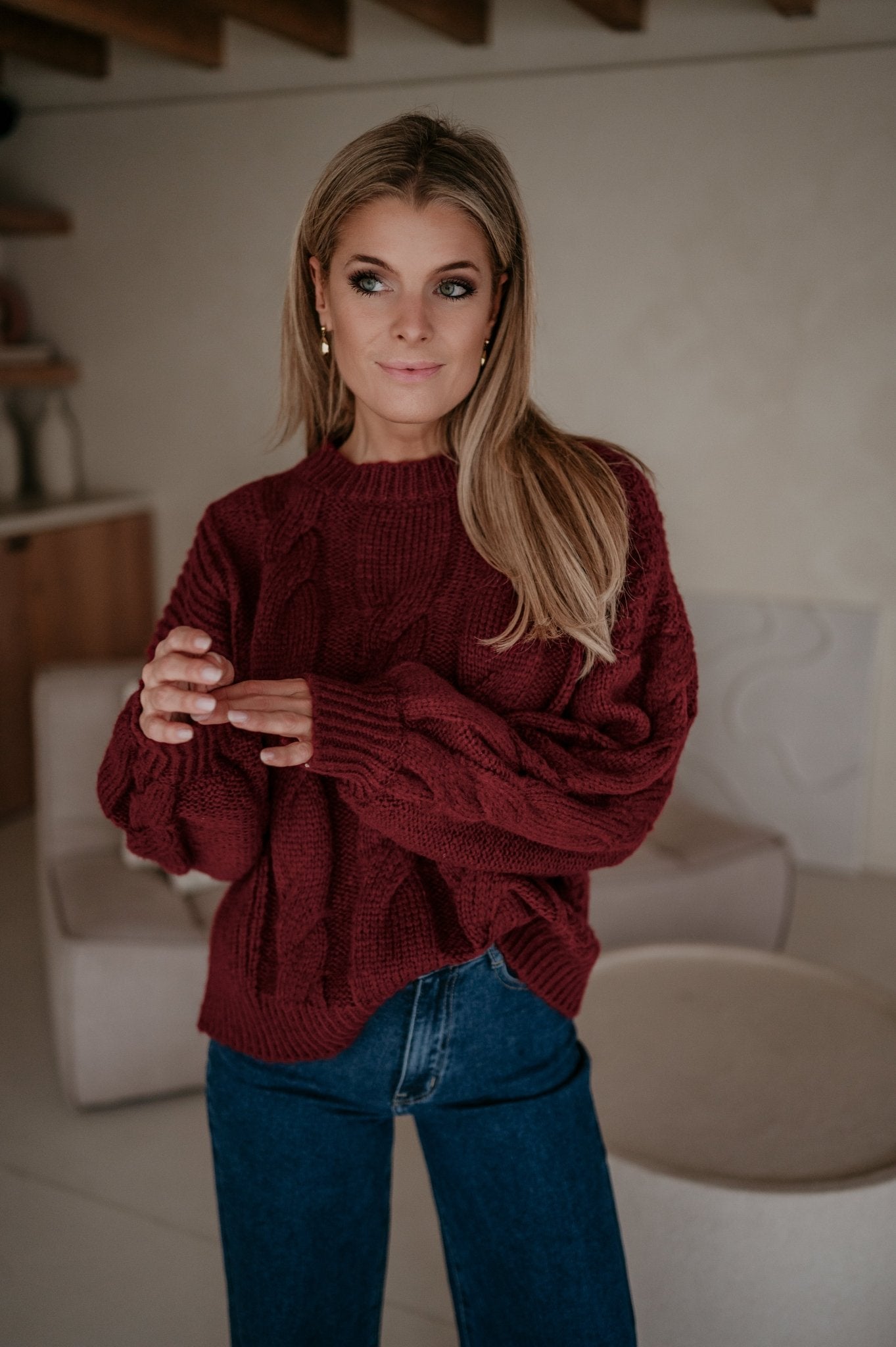 Cullare knit I Bordeaux - Wild Souls by JV® - Knits