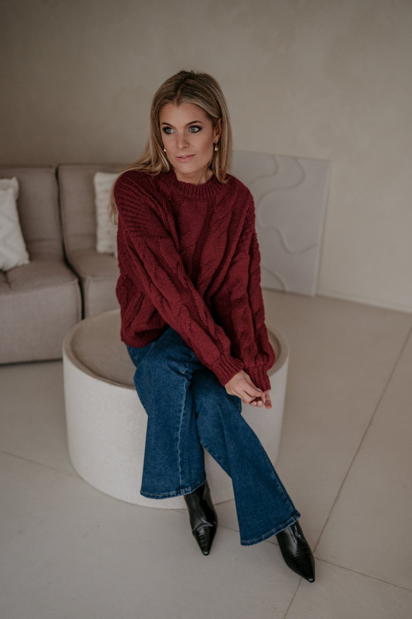 Cullare knit I Bordeaux - Wild Souls by JV® - Knits