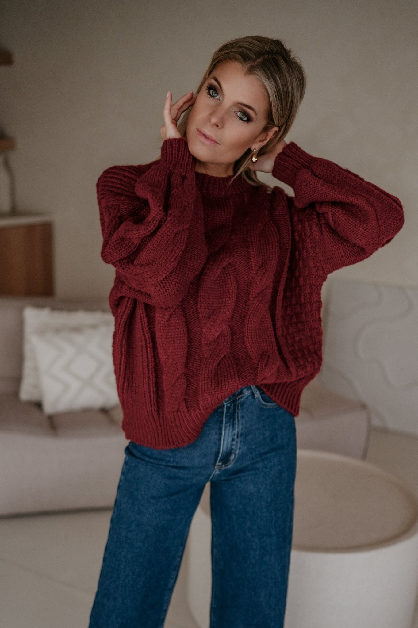 Cullare knit I Bordeaux - Wild Souls by JV® - Knits