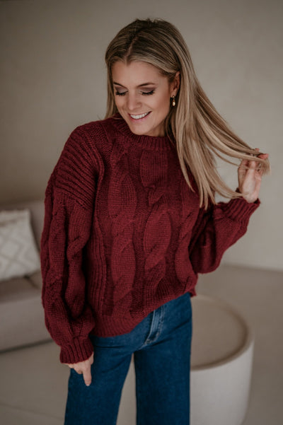 Cullare knit I Bordeaux - Wild Souls by JV® - Knits