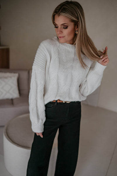 Cullare knit I Ecru - Wild Souls by JV® - Knits