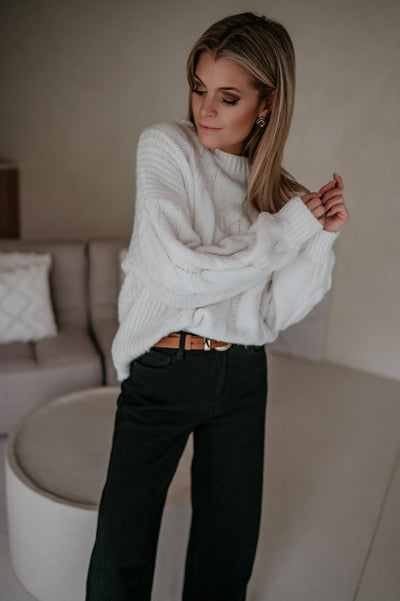 Cullare knit I Ecru - Wild Souls by JV® - Knits