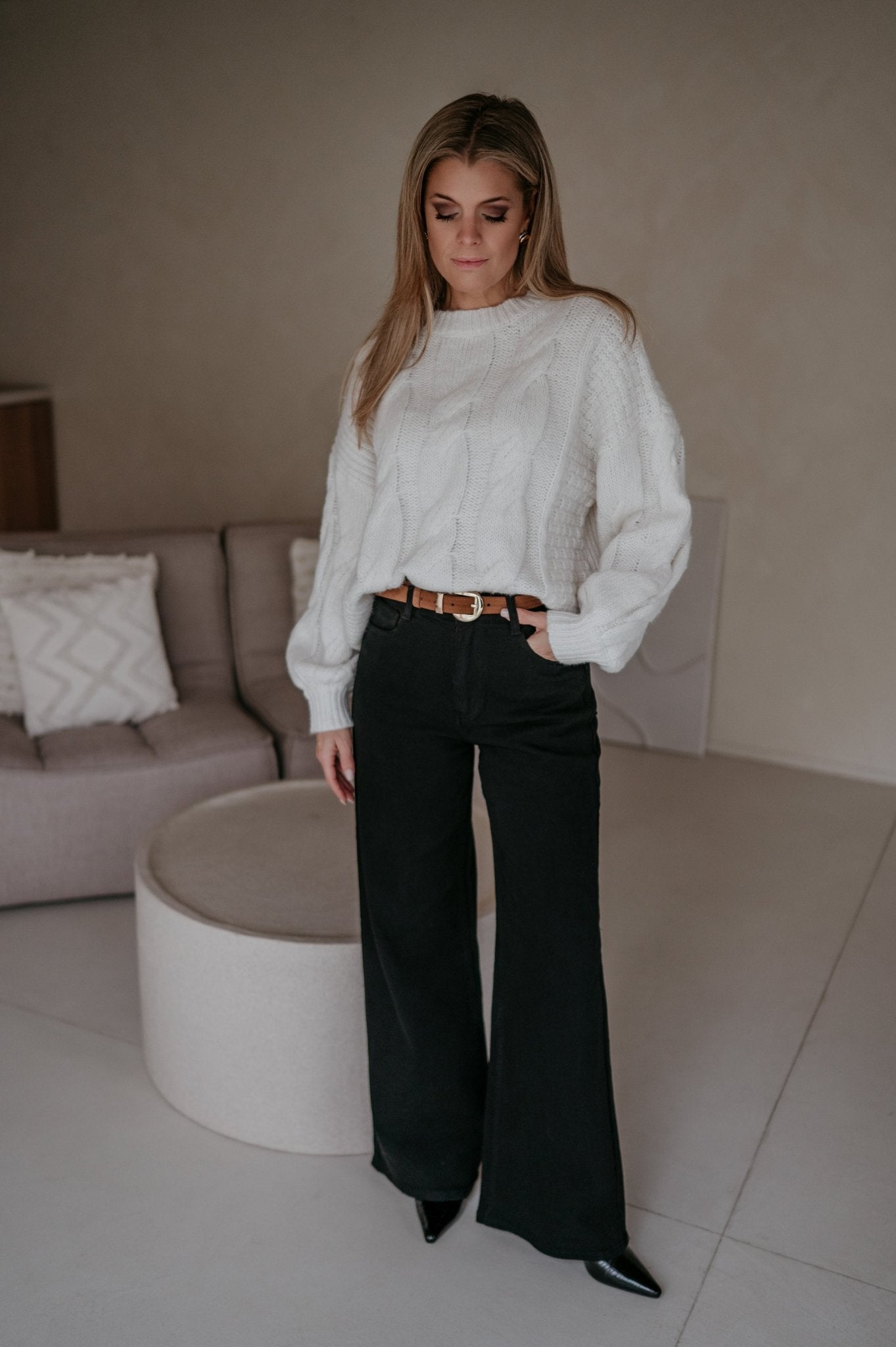 Cullare knit I Ecru - Wild Souls by JV® - Knits