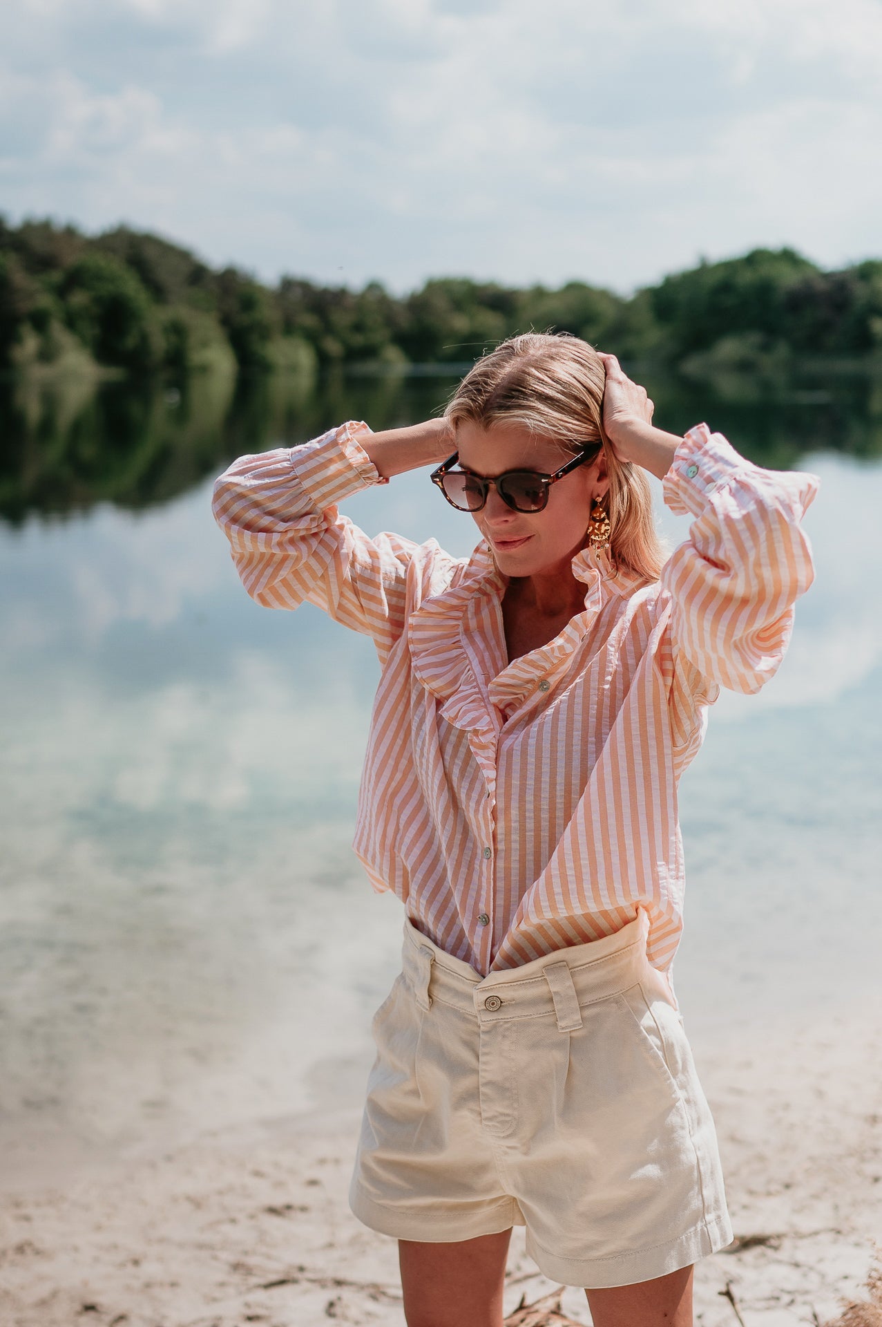 Cuscino shirt I Salmon Rose - Wild Souls by JV® - Shirts
