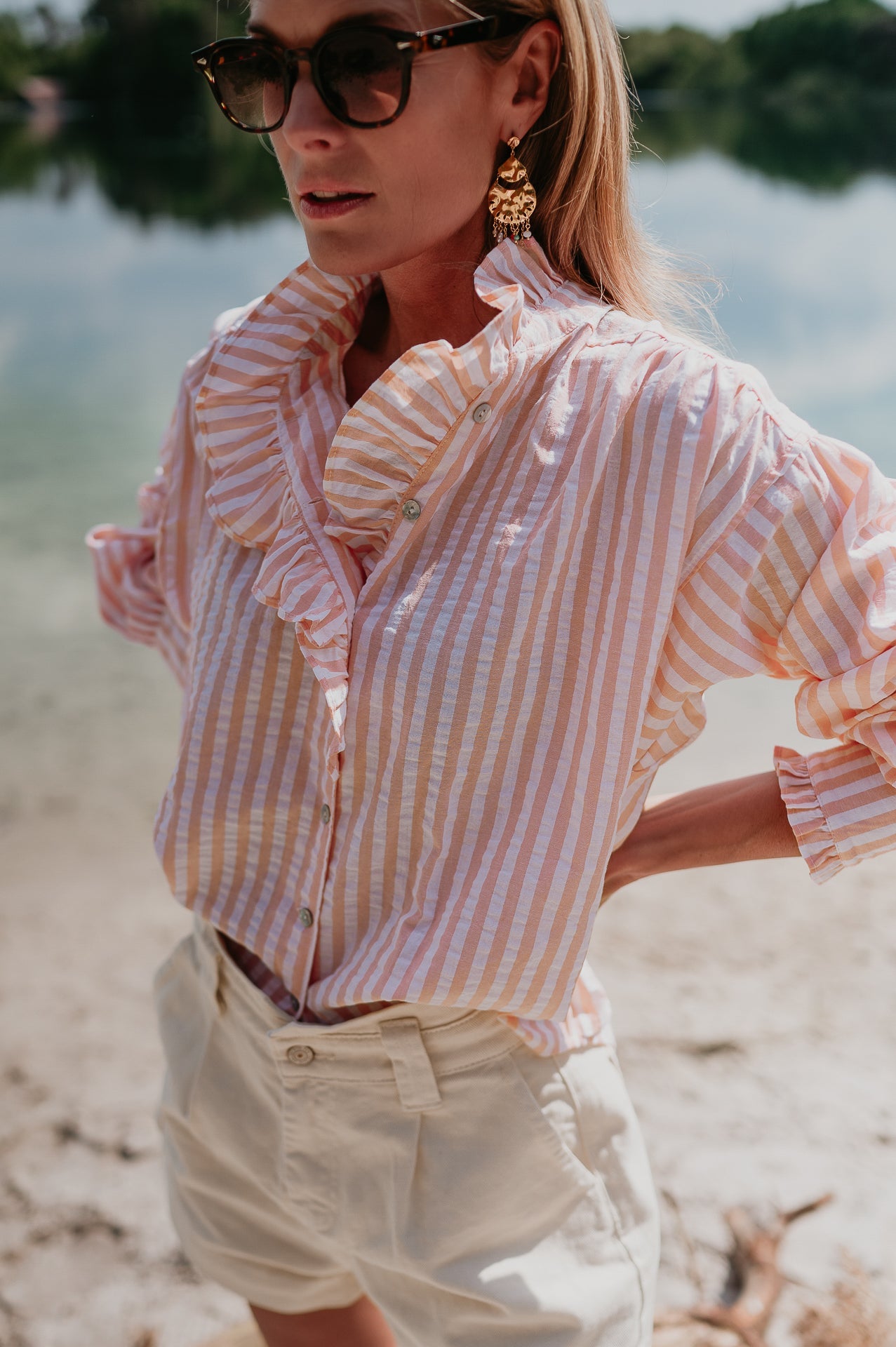 Cuscino shirt I Salmon Rose - Wild Souls by JV® - Shirts