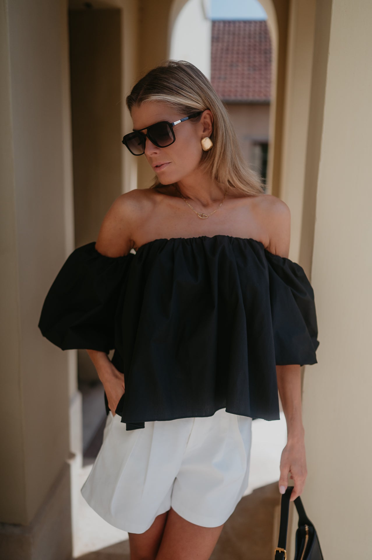 Dedalo blouse I Black - Wild Souls by JV® - Blouses
