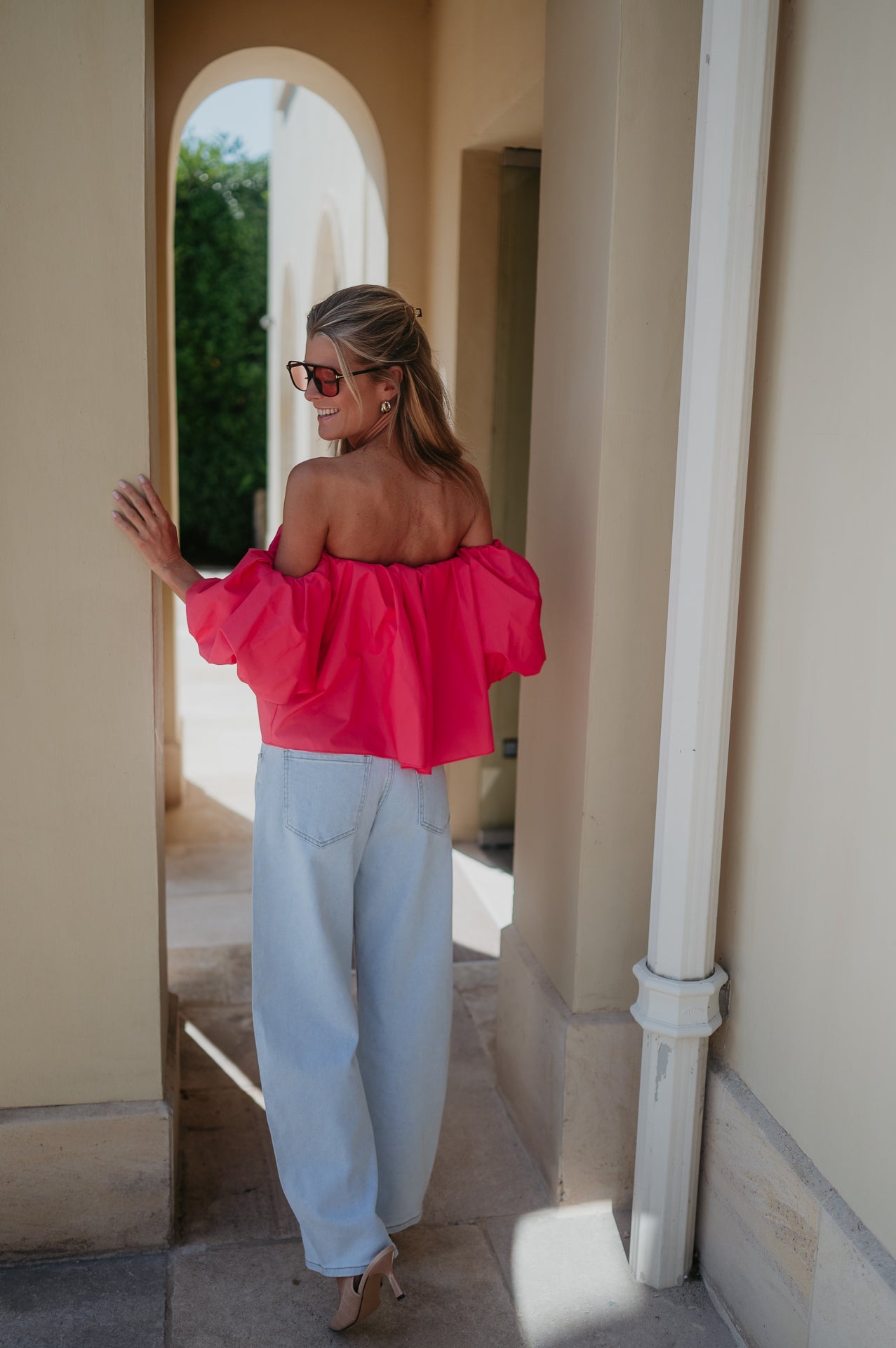 Dedalo blouse I Coral - Wild Souls by JV® - Blouses